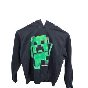 Black Minecraft Hoodie - 9-10